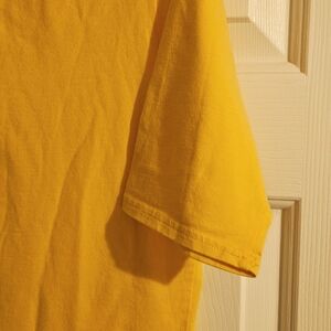 NY&Co. Large Yellow, Cotton, Stretch, Tshirt